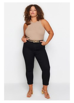 trendyol Dżinsy - Skinny fit - w kolorze czarnym ze sklepu Limango Polska w kategorii Jeansy damskie - zdjęcie 176026032