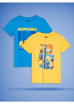 Sinsay - Koszulka Minionki 2 pack - wielobarwny ze sklepu Sinsay w kategorii T-shirty chłopięce - zdjęcie 176026760