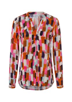 Emily van den Bergh Bluzka damska Kobiety wiskoza wielokolorowy wzorzysty ze sklepu vangraaf w kategorii Bluzki damskie - zdjęcie 176039510
