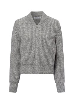 Marc O'Polo Denim Damski kardigan z zawartością alpaki Kobiety Bawełna jasny szary jednolity ze sklepu vangraaf w kategorii Swetry damskie - zdjęcie 176039521