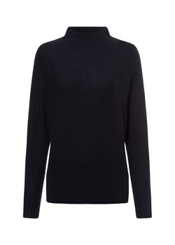 Opus Damski sweter z dzianiny z moherem - Panwerp Kobiety Sztuczne włókno granatowy jednolity ze sklepu vangraaf w kategorii Swetry damskie - zdjęcie 176039594