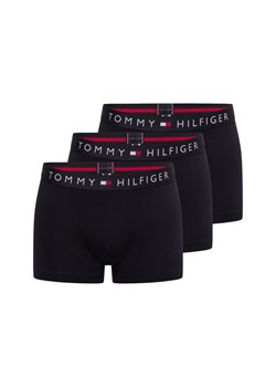 Tommy Hilfiger Spodnie Mężczyźni Bawełna granatowy jednolity ze sklepu vangraaf w kategorii Majtki męskie - zdjęcie 176039601