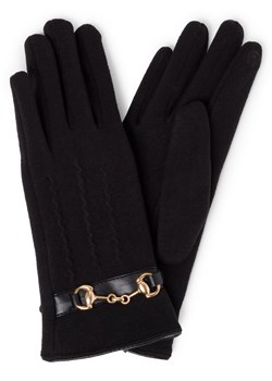 Melkonian Rękawiczki Kobiety czarny jednolity ze sklepu vangraaf w kategorii Rękawiczki damskie - zdjęcie 176039684