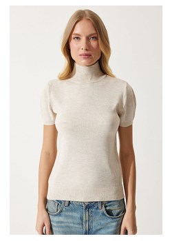 Happiness Istanbul Sweter w kolorze kremowym - id: 16033081 - marki Happiness Istanbul - 176046961 Happiness Istanbul Sweter w kolorze kremowym ze sklepu Limango Polska w kategorii Swetry damskie - zdjęcie 176046961