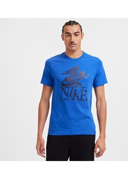 T-shirt męski Nike Sportswear Club - Niebieski ze sklepu Nike poland w kategorii T-shirty męskie - zdjęcie 176053103