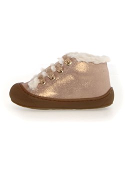 Naturino Skórzane botki "Lallit" w kolorze złotym ze sklepu Limango Polska w kategorii Buty zimowe dziecięce - zdjęcie 176054034