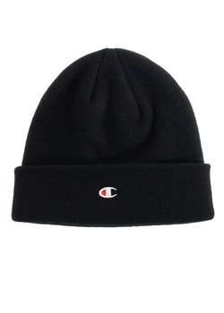 Czapka Champion C Logo 806065-KK001 - czarna ze sklepu streetstyle24.pl w kategorii Czapki zimowe męskie - zdjęcie 176054542