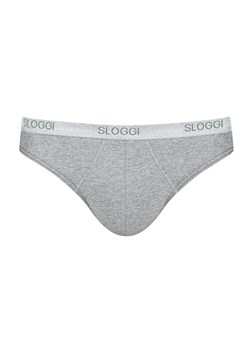 Sloggi szare slipy męskie Men Basic Mini 10004711, Kolor szary, Rozmiar M, Sloggi ze sklepu Intymna w kategorii Majtki męskie - zdjęcie 176054741