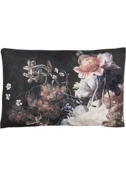 Clayre &amp; Eef Poduszka w kolorze czarnym ze wzorem - 60 x 40 cm ze sklepu Limango Polska w kategorii Poduszki dekoracyjne - zdjęcie 176060862