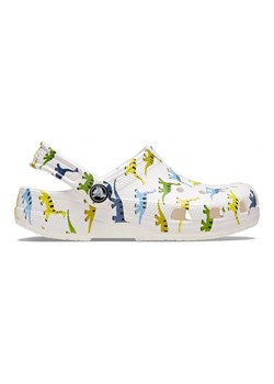 Crocs Chodaki &quot;Classic&quot; w kolorze białym ze wzorem ze sklepu Limango Polska w kategorii Klapki dziecięce - zdjęcie 176061222