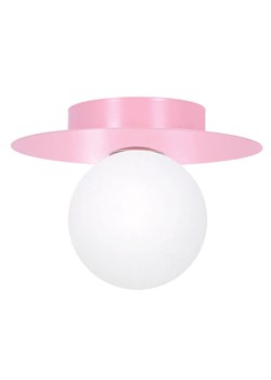 Różowa lampa sufitowa w kształcie kapelusza - 3X A677 E5-H21 ze sklepu Edinos.pl w kategorii Lampy sufitowe - zdjęcie 176065830