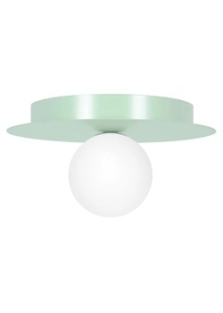 Zielona designerska lampa sufitowa kapelusz - A678 F6-P08 ze sklepu Edinos.pl w kategorii Lampy sufitowe - zdjęcie 176065850
