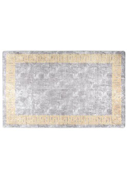 Prostokątny szary dywan 80x150 cm H4-F37 ze sklepu Edinos.pl w kategorii Dywany - zdjęcie 176066134