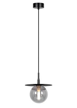 Industrialna lampa wisząca ze szklanym kloszem - A698 D9-W86 ze sklepu Edinos.pl w kategorii Lampy wiszące - zdjęcie 176066161