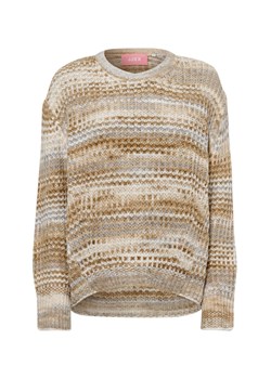 JJXX Damski sweter z dzianiny - JXSimone Kobiety Sztuczne włókno beżowy w paski ze sklepu vangraaf w kategorii Swetry damskie - zdjęcie 176073912