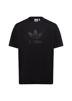 adidas Originals Koszulka męska - Mono Tee Mężczyźni Bawełna czarny jednolity ze sklepu vangraaf w kategorii T-shirty męskie - zdjęcie 176073914