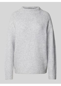 Sweter z dzianiny ze stójką ze sklepu Peek&Cloppenburg  w kategorii Swetry damskie - zdjęcie 176077324