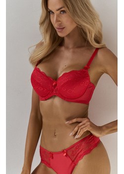Czerwone stringi damskie Vesta, Kolor czerwony, Rozmiar S, PariPari Lingerie ze sklepu Primodo w kategorii Majtki damskie - zdjęcie 176079433