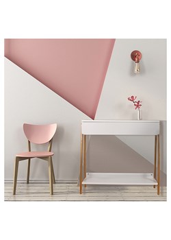 THE HOME DECO FACTORY Konsola w kolorze białym - 80 x 77 x 30 cm ze sklepu Limango Polska w kategorii Konsole - zdjęcie 176084191