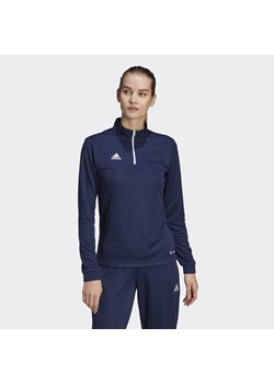 Bluza piłkarska damska Adidas Entrada 22 Training Top ze sklepu Decathlon w kategorii Bluzy damskie - zdjęcie 176090653