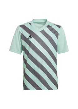 Koszulka piłkarska dla dzieci adidas Entrada 22 Graphic Jersey ze sklepu Decathlon w kategorii Stroje piłkarskie - zdjęcie 176090863