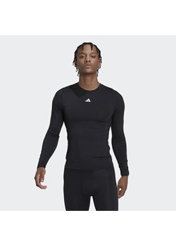 Koszulka z długim rękawem męska adidas Techfit ze sklepu Decathlon w kategorii T-shirty męskie - zdjęcie 176090973