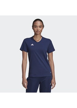 Koszulka piłkarska damska Adidas Entrada 22 Jersey ze sklepu Decathlon w kategorii Stroje piłkarskie - zdjęcie 176091031