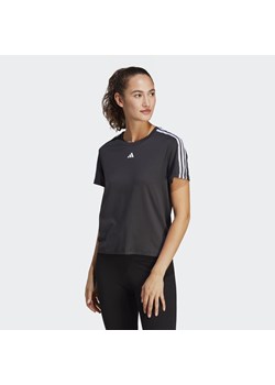 AEROREADY Train Essentials 3-Stripes Tee ze sklepu Decathlon w kategorii Bluzki damskie - zdjęcie 176091144