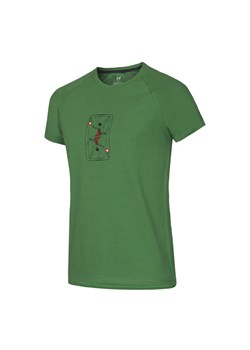 Koszulka Ocun Raglan T green ze sklepu Decathlon w kategorii T-shirty męskie - zdjęcie 176091554