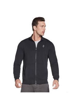 Bluza dresowa sportowa męska Skechers The Hoodless Hoodie ze sklepu Decathlon w kategorii Bluzy męskie - zdjęcie 176096222