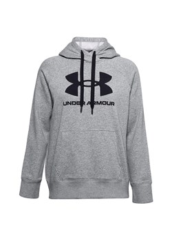 Bluza dresowa sportowa damska Under Armour Rival Fleece Logo Hoodie ze sklepu Decathlon w kategorii Bluzy damskie - zdjęcie 176096440