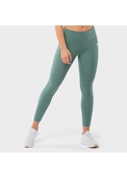 Kobieta Fitness Legginsy sportowe ze średnim stanem Complex Popielata Zieleń ze sklepu Decathlon w kategorii Spodnie damskie - zdjęcie 176096641