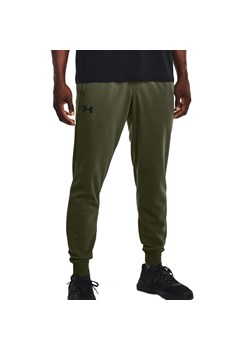 Spodnie fitness męskie Under Armour Armour Fleece Joggers ze sklepu Decathlon w kategorii Spodnie męskie - zdjęcie 176105462