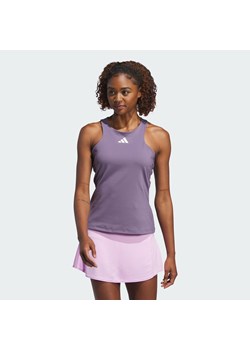 Tennis Y-Tank Top ze sklepu Decathlon w kategorii Bluzki damskie - zdjęcie 176105644