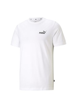 Męska koszulka Essentials z małym logo PUMA White ze sklepu Decathlon w kategorii T-shirty męskie - zdjęcie 176112833