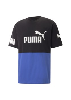 Koszulka Sportowa Męska Puma Power Colorblock ze sklepu Decathlon w kategorii T-shirty męskie - zdjęcie 176112922