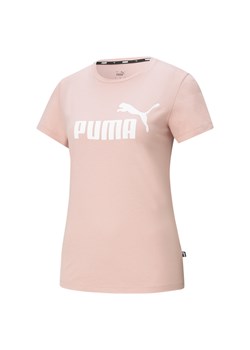 Koszulka sportowa damska Puma ESS Logo ze sklepu Decathlon w kategorii Bluzki damskie - zdjęcie 176116991