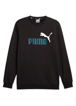 Bluza sportowa męska Puma ESS+ 2 Col Big Logo Crew FL ze sklepu Decathlon w kategorii Bluzy męskie - zdjęcie 176119824