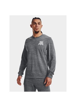 Bluza fitness męska UNDER ARMOUR Rival Terry Graphic Crew ze sklepu Decathlon w kategorii Bluzy męskie - zdjęcie 176132351