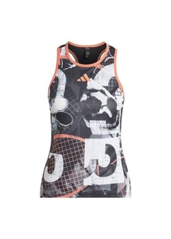 Damski tank top adidas Club Graph ze sklepu Decathlon w kategorii Bluzki damskie - zdjęcie 176134121