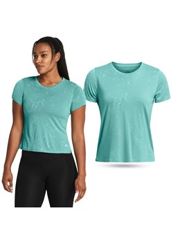 Koszulka fitness damska UNDER ARMOUR 1382435 z krótkim rękawem ze sklepu Decathlon w kategorii Bluzki damskie - zdjęcie 176136181