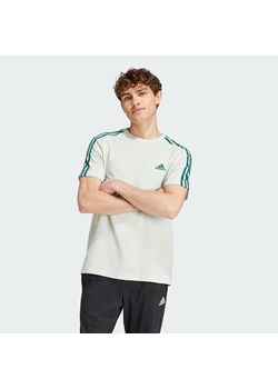 Koszulka treningowa męska adidas Essentials Single Jersey 3-Stripes Tee ze sklepu Decathlon w kategorii T-shirty męskie - zdjęcie 176141742