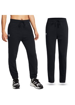 Spodnie dresowe damskie UNDER ARMOUR Rival Terry Joggers ze sklepu Decathlon w kategorii Spodnie damskie - zdjęcie 176146002