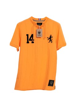 Bawełniana koszulka Football Town Retro Netherlands De Leeuw ze sklepu Decathlon w kategorii T-shirty męskie - zdjęcie 176154260