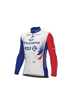 Bluza rowerowa męska Alé Cycling Prime Groupama FDJ ze sklepu Decathlon w kategorii Bluzy męskie - zdjęcie 176160561