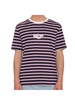 Koszulka sportowa męska Volcom Rayeah Stripes ze sklepu Decathlon w kategorii T-shirty męskie - zdjęcie 176165542