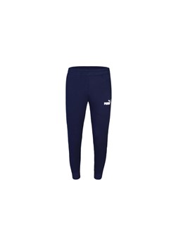 Puma Essentials Slim Pant, męskie spodnie dresowe, Granatowe ze sklepu Decathlon w kategorii Spodnie męskie - zdjęcie 176166271