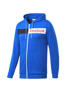 Bluza sportowa męska Reebok Logo FZ H ze sklepu Decathlon w kategorii Bluzy męskie - zdjęcie 176167042