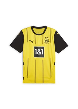 Męska koszulka domowa Borussia Dortmund 24/25 PUMA Faster Yellow Black ze sklepu Decathlon w kategorii T-shirty męskie - zdjęcie 176168240