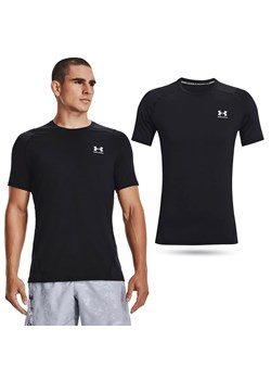 Koszulka fitness męska Under Armour HeatGear Fitted z krókim rękawem ze sklepu Decathlon w kategorii T-shirty męskie - zdjęcie 176172951